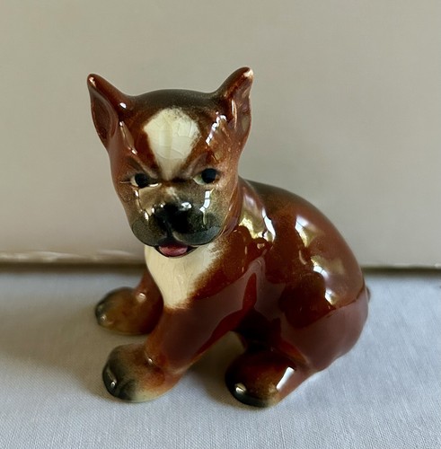 Goebel dog figurine - goebel, boxer