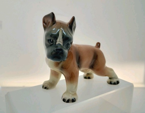 Goebel boxer pup - goebel, figurine