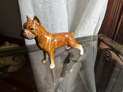 Miniature goebel hummel boxer - miniature,