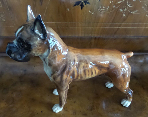 1973 porcelain goebel boxer - porcelain,