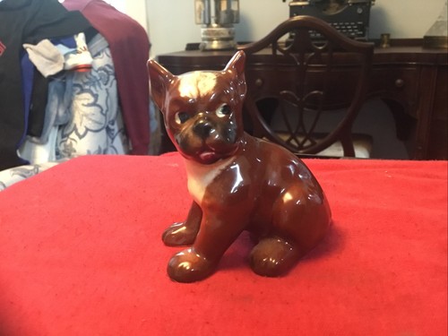 Vtg goebel boxer - boxer, puppy