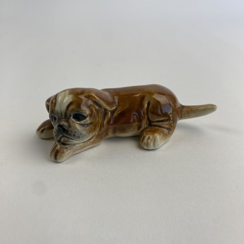 Vintage goebel figurine - vintage, brown
