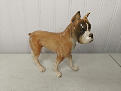 1968 porcelain goebel boxer - porcelain,
