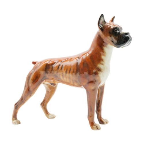 Vintage goebel boxer dog - boxer,