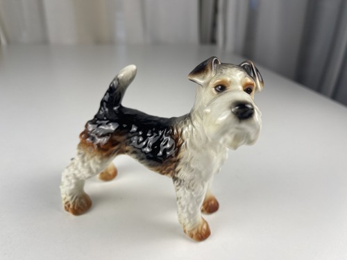 Goebel figurine dog terrier - goebel,