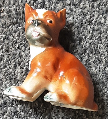 Vintage goebel boxer puppy - goebel,