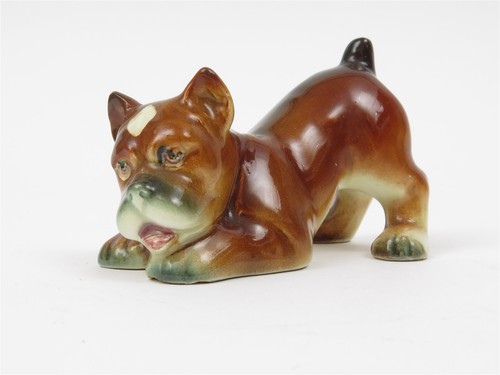 Vintage goebel crouching - goebel, boxer