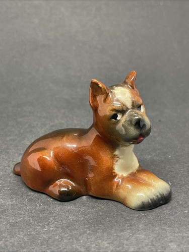Vintage goebel boxer puppy - boxer, dog