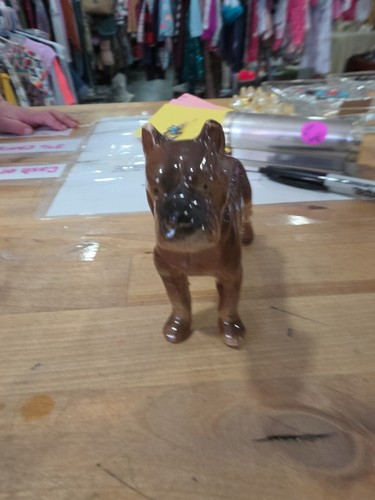 Goebel male boxer dog figurine - male,
