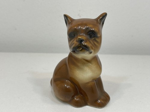 Goebel figurine dog - goebel, boxer