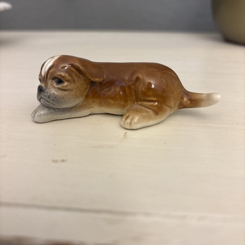 Vintage goebel boxer - goebel, puppy