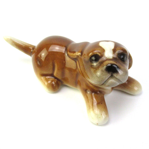 Goebel porcelain figurine dog - porcelain,